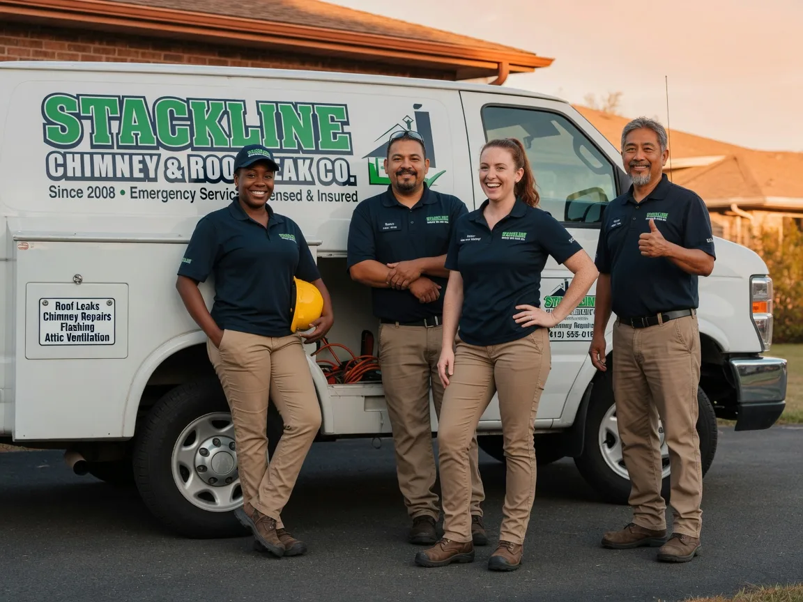 Chimney flashing repair company in Albany, TX